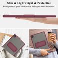 thumbnail image 3 of Dteck Slim Case for Samsung Galaxy Tab S10 FE 2025/ S9 FE 5G 10.9 Inch/ S9 11 Inch 2023  with Kickstand, Shockproof Cover with Frosted Back Shell, Winered, 3 of 6