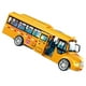 thumbnail image 4 of Autobús escolar de juguete, modelo de autobús de simulación con sonidos y luces para niños., 4 of 6