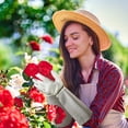thumbnail image 6 of HANDLANDY Rose Gloves for Men & Women, Long Leather Gardening Gloves Thorn Proof, Best Garden Gifts & Tools for Gardener, 6 of 9