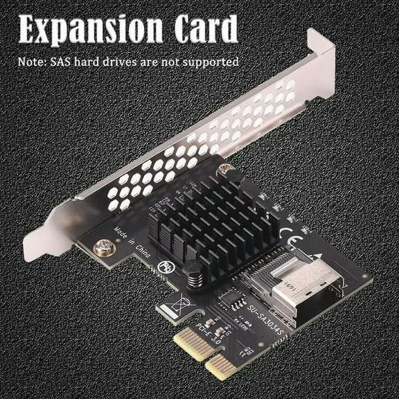 FOR PCI Express SATA Card 4 Port Expansion Card Mini SAS Interface Riser Card Pcie X1 2.0 Interface 6Gbps Expander Kit