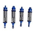 thumbnail image 1 of 2 Pairs RC Car Shock Absorbers Set, Aluminum Alloy Front Rear Shock Damper Kit with Damping for 4x4 1/10 Scale RC Crawler, 1 of 7