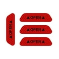 thumbnail image 3 of funtasica 2x4Pcs Reflective Tape Car Door Opening Stickers Decal for Vehicles Automotive , Red, 4 Pcs, 3 of 8