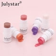 thumbnail image 3 of Julystar Shimmer Blush Stick – Use as Blush, Highlighter, Contour or Eyeshadow – Buildable Natural Finish, 3 of 10