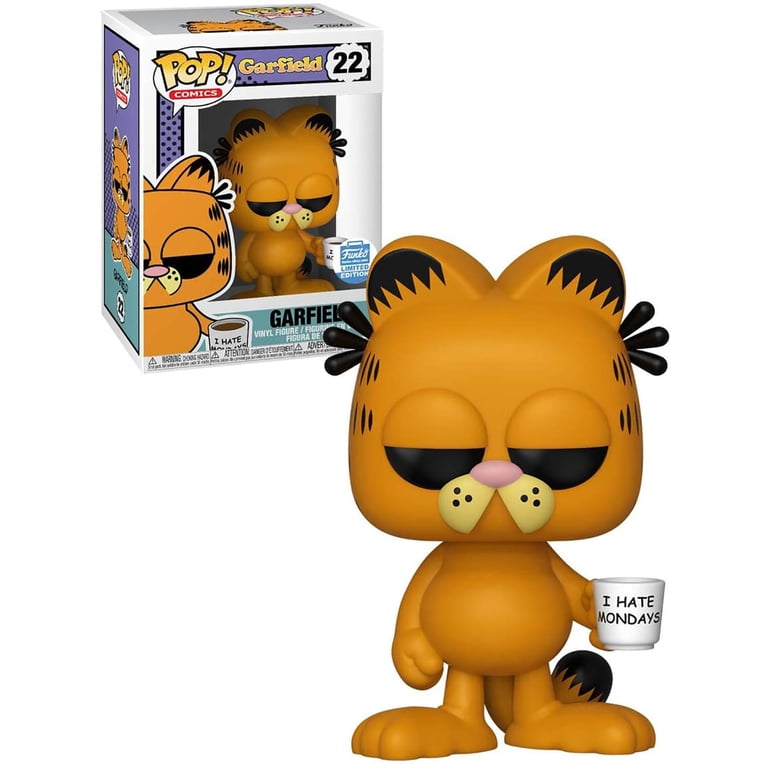 Funko POP Comics Garfield with I Hate Mondays Mug 22 Vinyl Figure