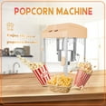 thumbnail image 2 of Popcorn Maker with Party Lights, 3-Minute 5-Person Popcorn, One-Touch Dump, Non-Stick Stainless Steel, Child-Friendly Kitchen Appliance, 2 of 6