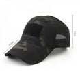 thumbnail image 3 of CNKOO Outdoor Sport Snapback Stripe Camouflage Hats Simplicity Camo Outdoor Mesh Cap, 3 of 6