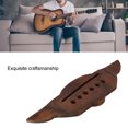 thumbnail image 4 of Pieza de puente de guitarra acústica pieza de puente de guitarra de madera de apariencia suave hermoso tamaño estándar para reemplazo ANGGREK Otros, 4 of 8