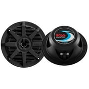 BOSS Audio Systems MR52B Marine 5.25” Speakers, 150 Watts, Full Range, 2 Way