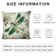 thumbnail image 5 of COMIO Vintage French Dragonfly Country Style Throw Pillow Case, Farmhouse Decor, Farmhouse Home Decor,Farmhouse Front Porch Decor, Backyard Cushion Cover for Sofa Couch Bed, 5 of 5