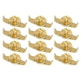 thumbnail image 1 of 12pcs Copper Erhu Fine Tuners String Adjusters Erhu Adjustment Tools (Golden), 1 of 4