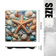 thumbnail image 2 of High Precision Body Weight Scale Smart Bathroom Scales with Large LCD Display(400lbs),Decorative for Bedroom-Colorful Collage Of Various Seashells And Starfish, 2 of 4