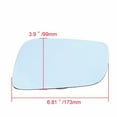 thumbnail image 5 of Heated Side Mirror Glass Rearview Mirror Blue For VW Jetta Golf MK4 Passat 1999 2000 2001 2002 2003 2004, 5 of 5