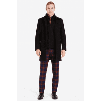 Supreme Men's Kindermann Uncut Corduroy Car Coat Leopard, from