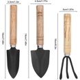 thumbnail image 4 of 3pcs Mini Plant Garden Tools Set, Spade Claw Rake Shovel Succulent Gardending Hand Tools Kit For Seedling Soil,caring Succulent,houseplent,bonsi, 4 of 4