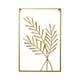 thumbnail image 3 of 2 piezas para colgar en de , decoración artística de oro inconfundible, adornos artesanales, esculturas Soledad Arte para colgar en la pared, 3 of 10