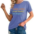 thumbnail image 3 of SHITINN Women's Reading Shirt Book Lover T Shirt Women's Reading Teacher Short Sleeved T Shirt Tee Shirts for Women Women's Short Sleeve Tops Womens Summer Clothes, 3 of 6