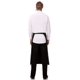thumbnail image 3 of Delantal Chef Works Unisex Bistro Negro 81x70 cm, 3 of 6