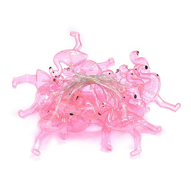 1PCS Flamingo String Lights - Flamingo 6m 40 Luces (Batería) MFZFUKR CPB-US-DYP531-4