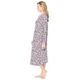 thumbnail image 3 of Dreams & Co. Plus Size Thermal Henley Sleepshirt, 3 of 6