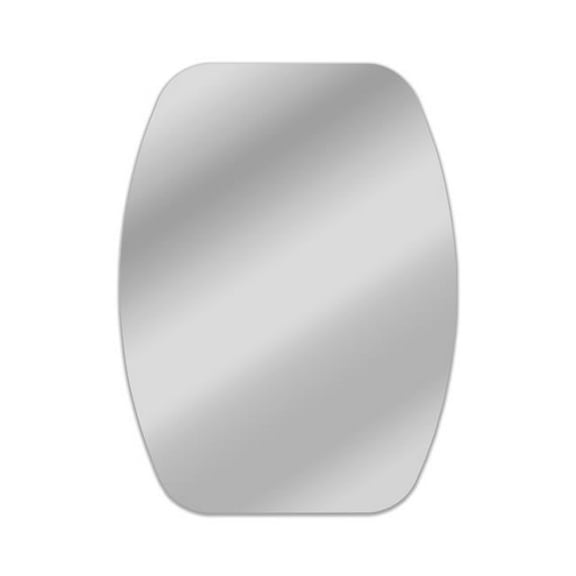 Chloe Lighting CH7M003SV32-VRT 24 in. Reflection Horizontal Hanging Novelty Shaped Frameless Wall Mirror