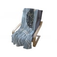 thumbnail image 3 of Saying Soft Flannel Fleece Throw Blanket, Have a Nice Day Calligraphy on Bicycle Basket with Colorful Flowers, Cozy Plush for Indoor and Outdoor Use, 50" x 60", Pale Sky Blue Multicolor, by Ambesonne, 3 of 5