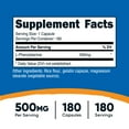 thumbnail image 2 of Nutricost L-Phenylalanine 500mg; 180 Capsules - Non-GMO, Amino Acid Supplement, 2 of 5