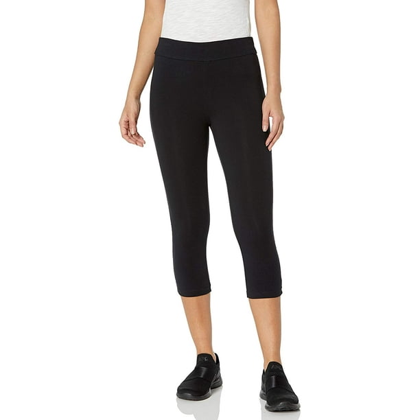 Plus size shop black capri leggings