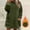 Army Green#2, variant on GaThRRgYP Solid Sweatshirt Pullover for Women,Plus Size Fashion Women's Casual Long Sleeve Round Neck Collar PocketsLoose Sweatshirt Tops Blouse Light Blue L