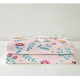 thumbnail image 3 of Cat Throw Blanket Cat Lover Gifts Fleece Blanket Floral Kitten Sherpa Blanket Soft Warm Cozy Throw 50"X60" for Kids Girls Adult, Cute Cat Flannel Blanket Bedroom Decor for All Season, 3 of 5