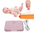 thumbnail image 2 of Calentador de toallitas húmedas USB para bebés Sunnimix Rosa toallitas más calientes, 2 of 8