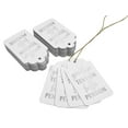 thumbnail image 3 of Inkdotpot Real Silver Foil Good Bye Tension Hello Pension Retirement Tags Favor Hang Paper Tags 100 Pcs, 3 of 6