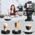 thumbnail image 3 of JAYEGT 2 in 1 / 3 in 1 Motorized Rotating Display Stand with Replacement Cover，Max 22lbs Load , 360 Degree Electronic Turntable Display Stand for Photography Products Shows, Jewelry, Watch, 3D Models,, 3 of 7