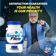 (2 Pack) Nerve Flow – Daily Support Formula with a Balanced Blend for Nerve Health, Comfort, and Function | NerveFlow Easy-to-Swallow Pills for Daily Nerve Support (120 Capsules)