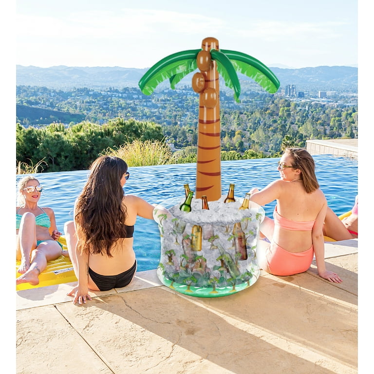 Blow up best sale palm tree cooler