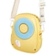 thumbnail image 2 of Ventilador de cuello colgante Ventilador de escritorio 2 velocidades con cordón ajustable Ventilador de banda para el cuello Ventilador personal Amarillo, 2 of 8