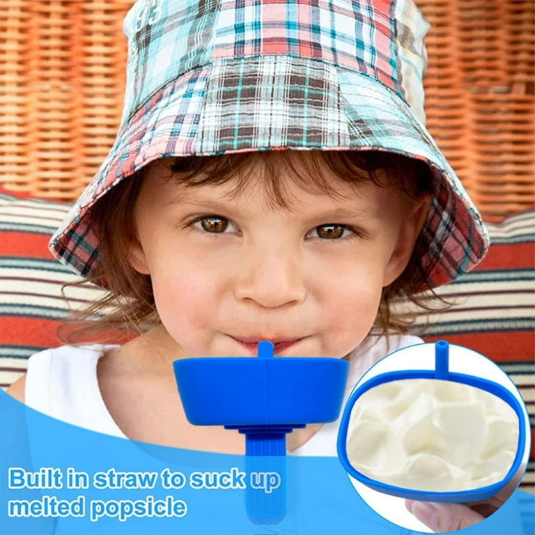 Uanit Pack of 6 Reusable Drip Free Popsicle Holders for Kids