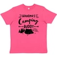 thumbnail image 3 of Inktastic Grandmas Camping Buddy Youth T-Shirt, 3 of 5