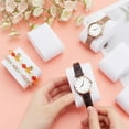 thumbnail image 2 of 12pcs Watch Pillow Inserts 2.8×1.8×1.5" White Watch Display Pillow Lint Cloth Watch Cushion Pad Watch Storage Pillow for Small Business Selling Bracelet Watch Bangle Display Storage diy White, 2 of 9
