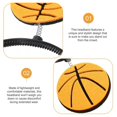 thumbnail image 4 of Sports Headbands 3Pcs Bopper Headbands for Adults Festivals Performances in Orange Fabric, 4 of 5