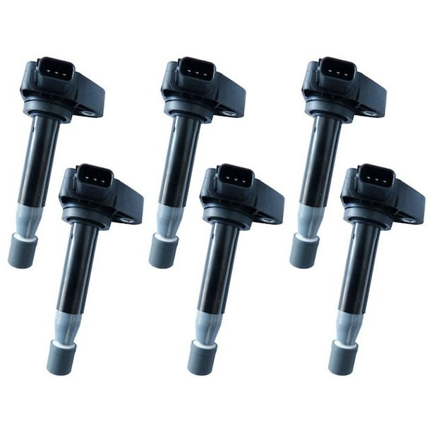Ignition Coil Kit 6 Piece Compatible with 2006 2008 Honda