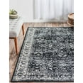 thumbnail image 4 of Unique Loom 3134674 5 x 8 ft. Imperial Bosphorus Rectangular Rug, Black, 4 of 5