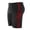Red, variant on Mens Jammers Men's Print Loose Fit Shorts Casual Style Printed Swim Shorts Jammers Dark Blue XXXXL