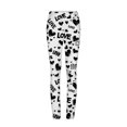 thumbnail image 5 of LYEAA Yoga Leggings for Women Valentine's Day Elastic Waist Tights Stretchy Ankle Length Heart Printed Yoga Pants, 5 of 5
