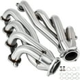 thumbnail image 1 of VEVOR Ensemble de Collecteurs d'Échappement 1 3/4 Pouces Collecteurs Turbo d'Échappement, Collecteurs de Collecteurs d'Échappement en Acier Inoxydable, Conversion de Moteur Courte LS Swap pour Chevy LS1 LS2 LS3 LS6 LS10 Suv/camion Voiture, 1 of 9