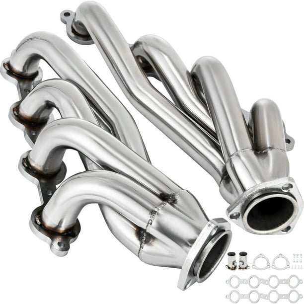 VEVOR Exhaust Header Set 1 3/4" Exhaust Turbo Headers, Stainless Steel