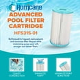 thumbnail image 2 of Hurricane Filters Advanced Pool Filter Cartridge - Pleatco, Unicel, Intex, 2 of 7