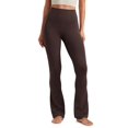 thumbnail image 1 of Pantalones CRZ YOGA Butterluxe Mini Acampanados Tiro Alto 80 cm Marrón S, 1 of 6