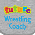 thumbnail image 3 of Inktastic Future Wrestling Coach Boys Boys Baby Bib, 3 of 3