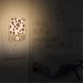thumbnail image 2 of Yayeee 2-Pack Plug in LED Night Lights with Light Sensors Motion Detectors, Cow Spots, 2 of 7