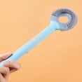 thumbnail image 6 of LYCAQL Toilet Bowl Brush Holder Set,Toilet Brush Silicone,Bathroom Deep Cleaning Toilet Cleaner Scrubber,Under Rim Dead Corner Clean for Motorhome Creative Silicone Toilet Brush with Storage, 6 of 9